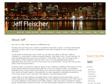 Tablet Screenshot of jefffleischer.com